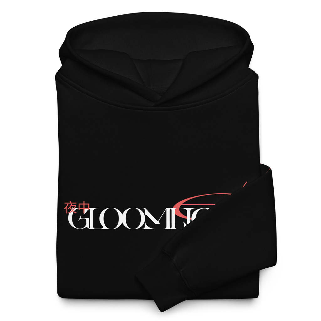 Neon Blood Pullover Black Hoodie